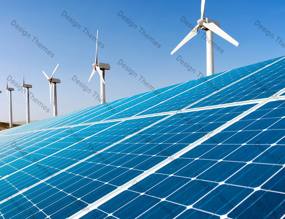 SOLAR PANELS WITH WIND MILLS